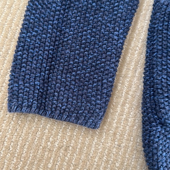 Navy knit cardigan S (4-5), Tea Collection - Picture 4 of 7